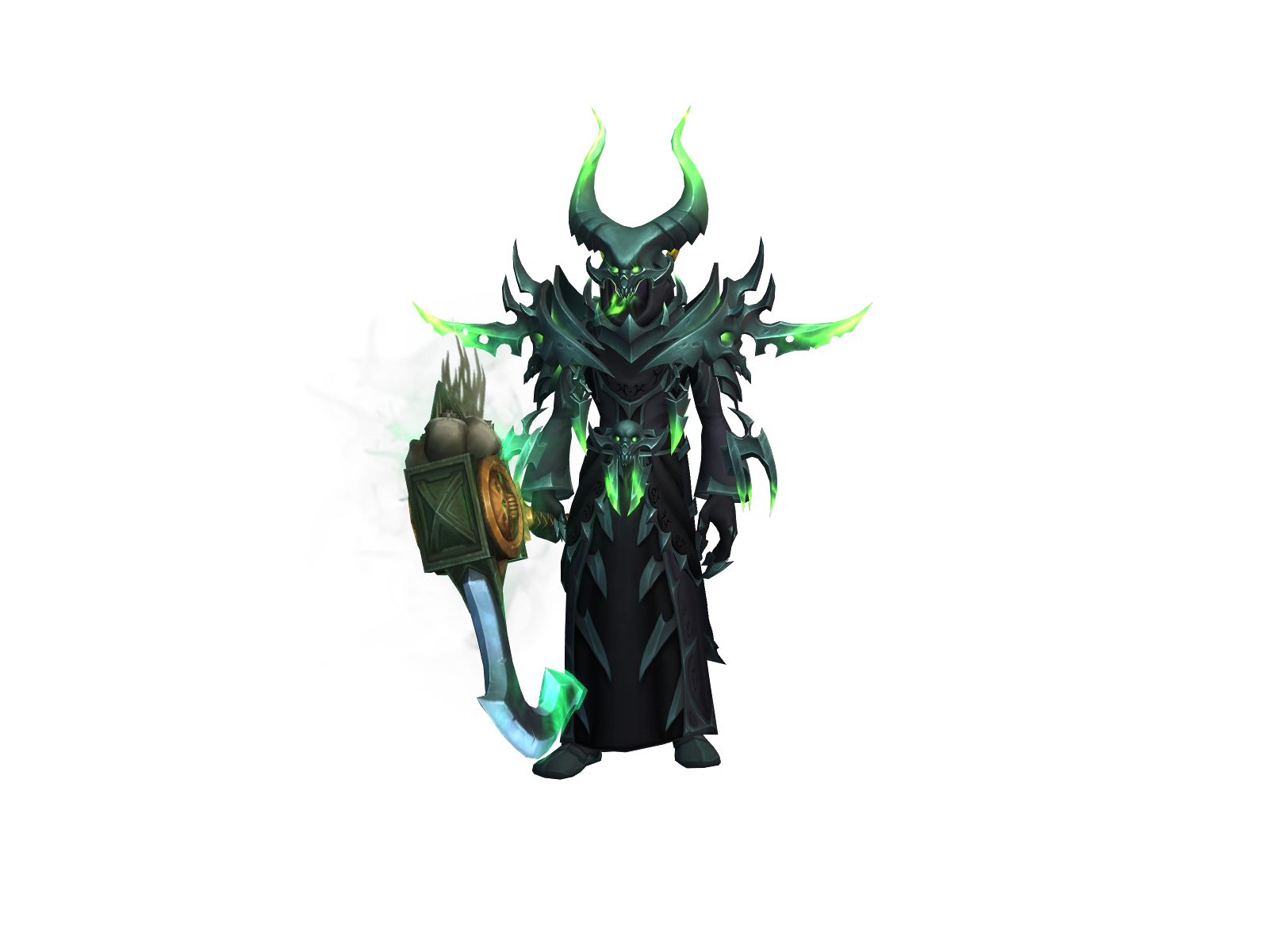 Nekromencer 3D character render