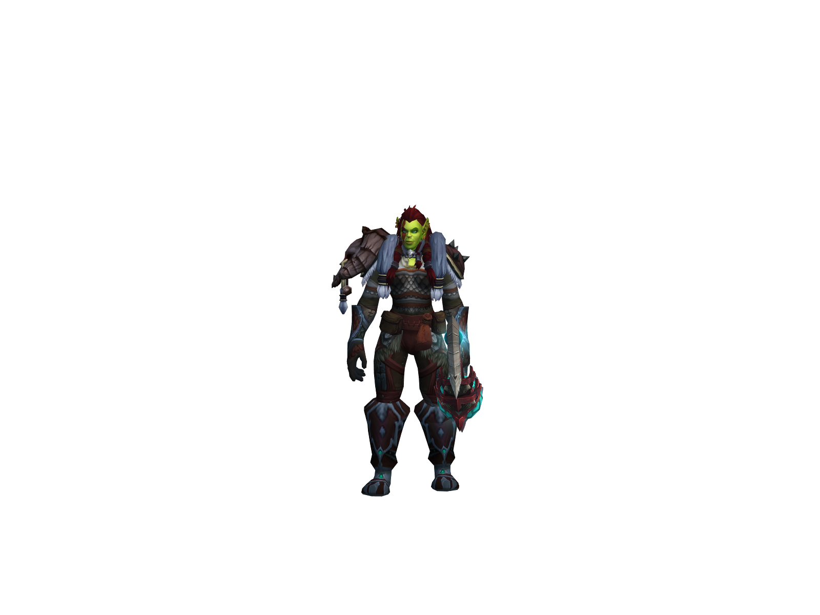 Izludex 3D character render