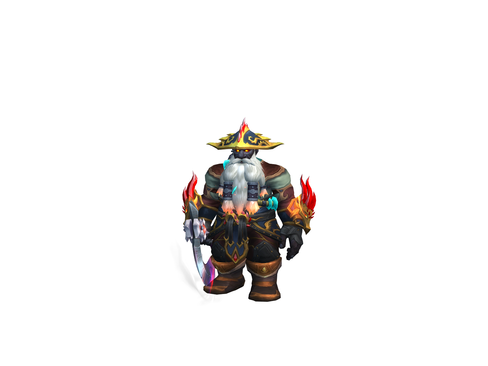 Gichigami 3D character render
