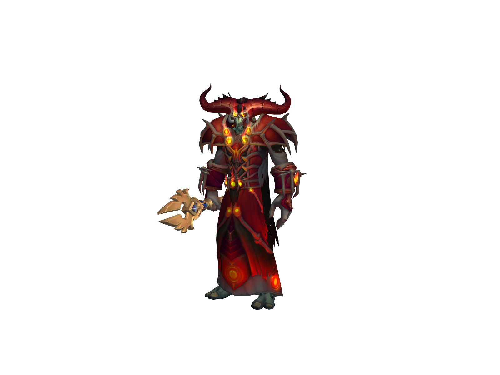 Warlocktroll 3D character render