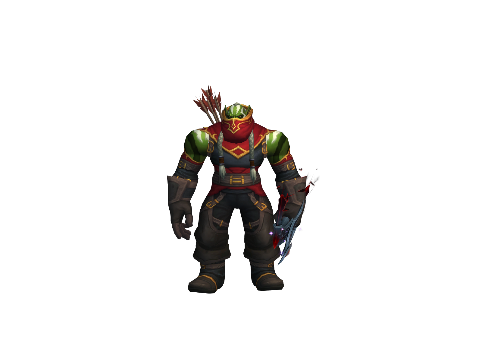 Oaksh 3D character render