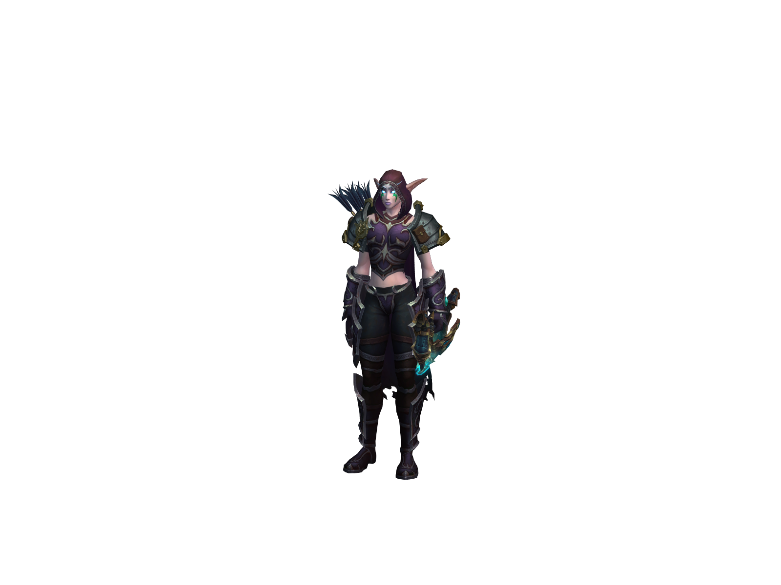 Sieker 3D character render