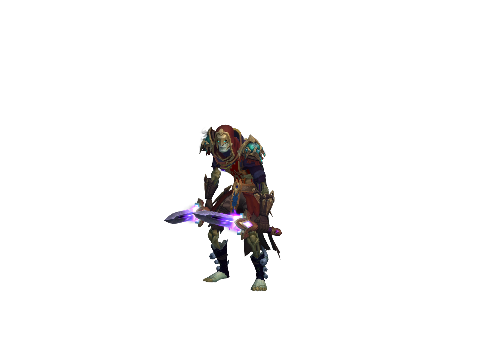 Krast 3D character render