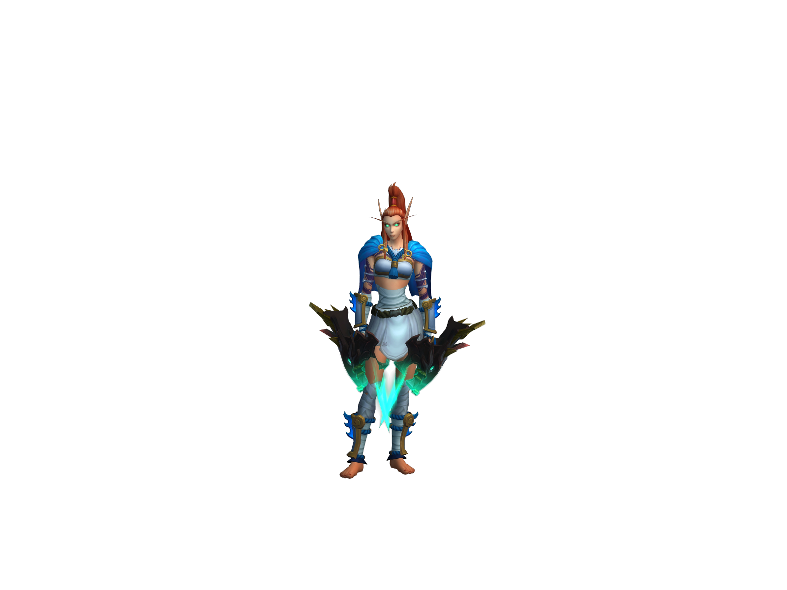 Araydoria 3D character render