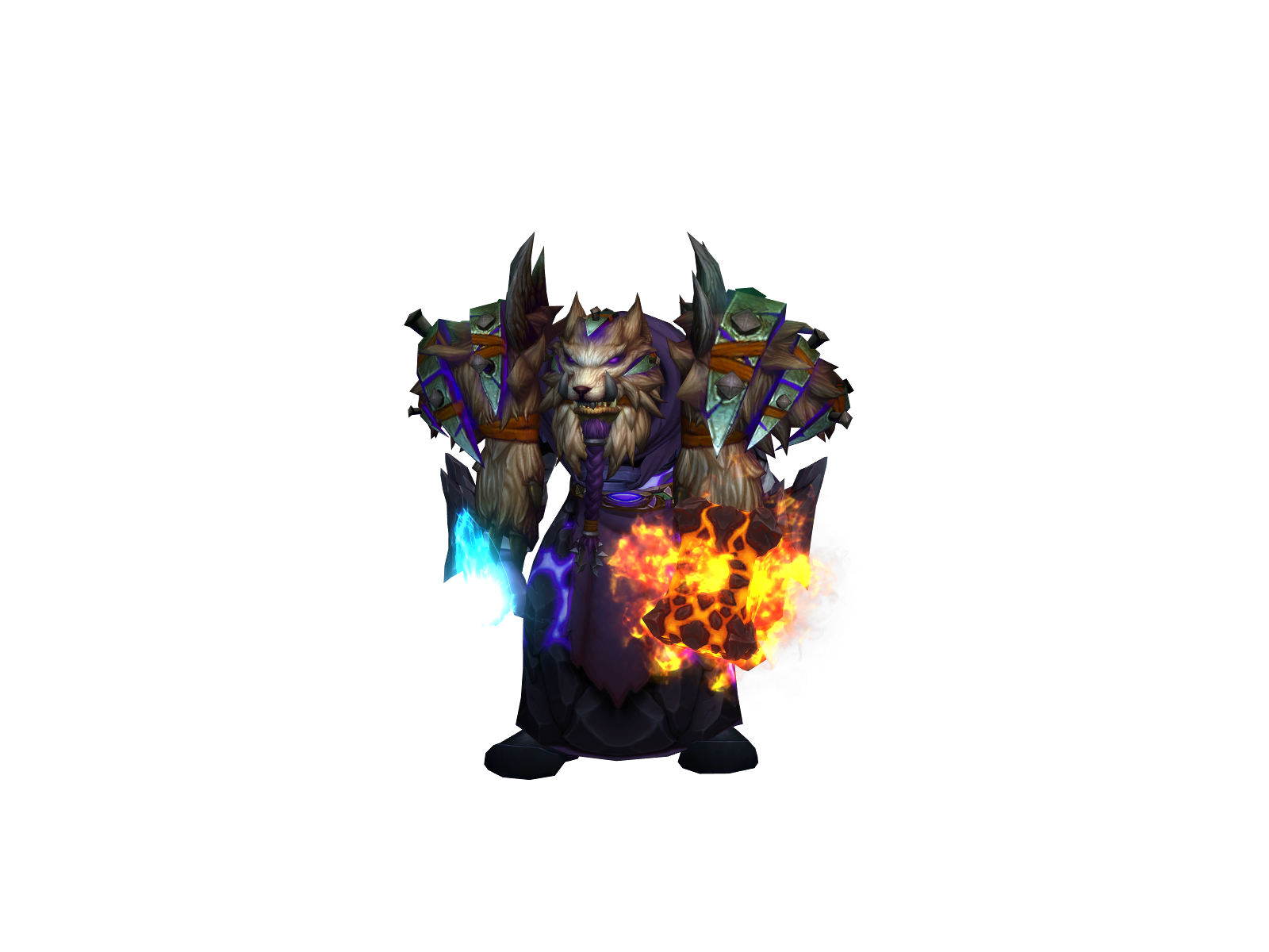 Koshmire 3D character render