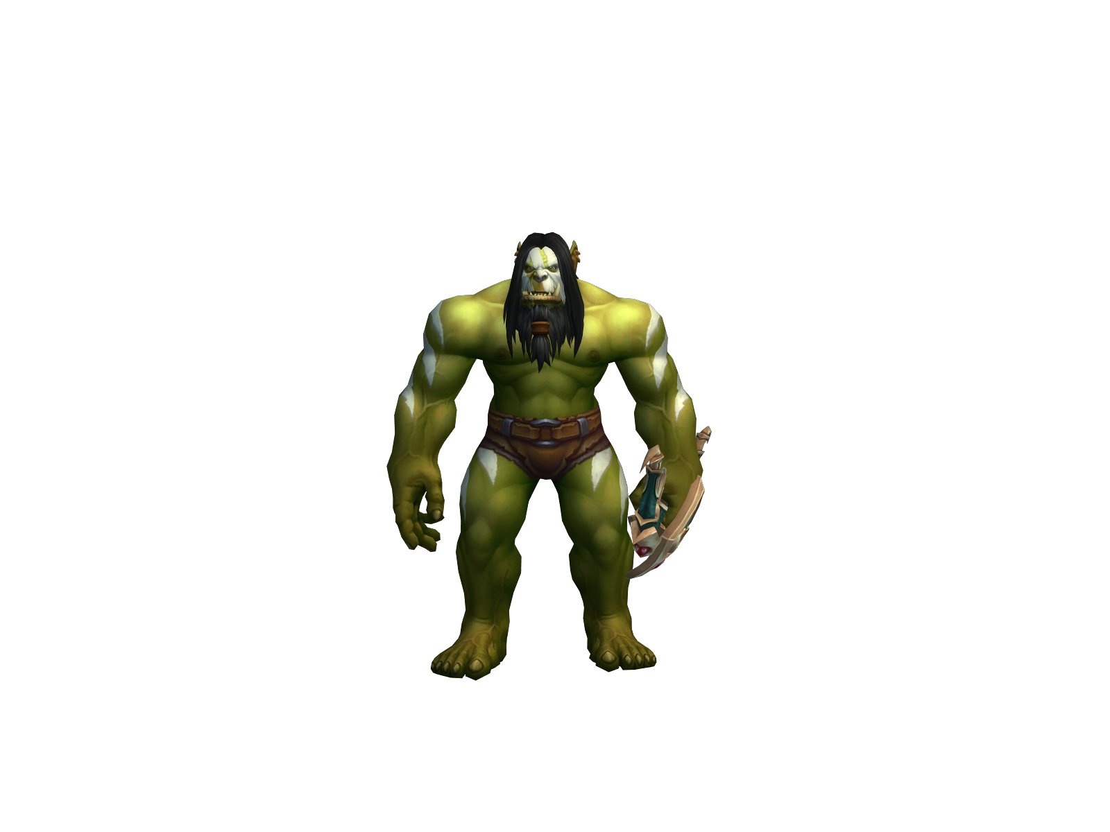 Tenso 3D character render