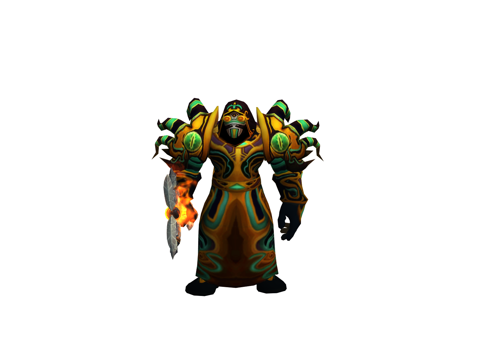 Curseword 3D character render