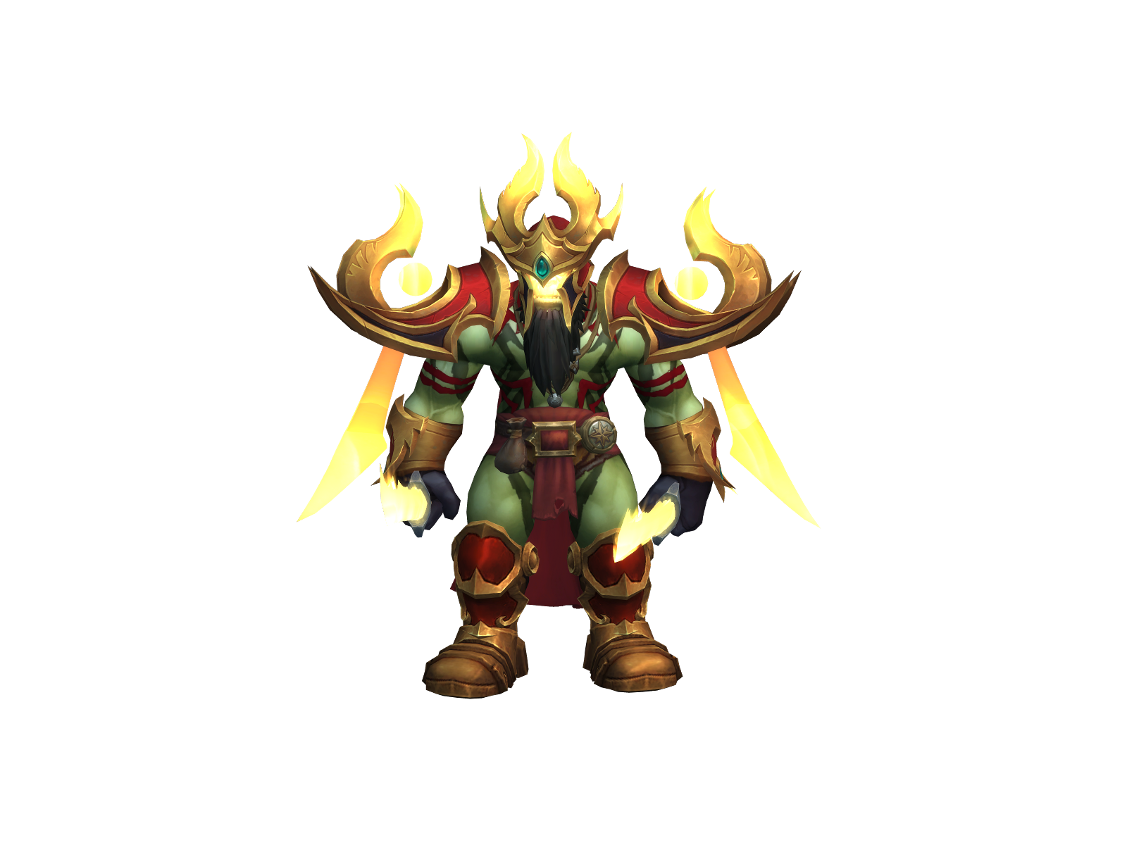Tharium 3D character render