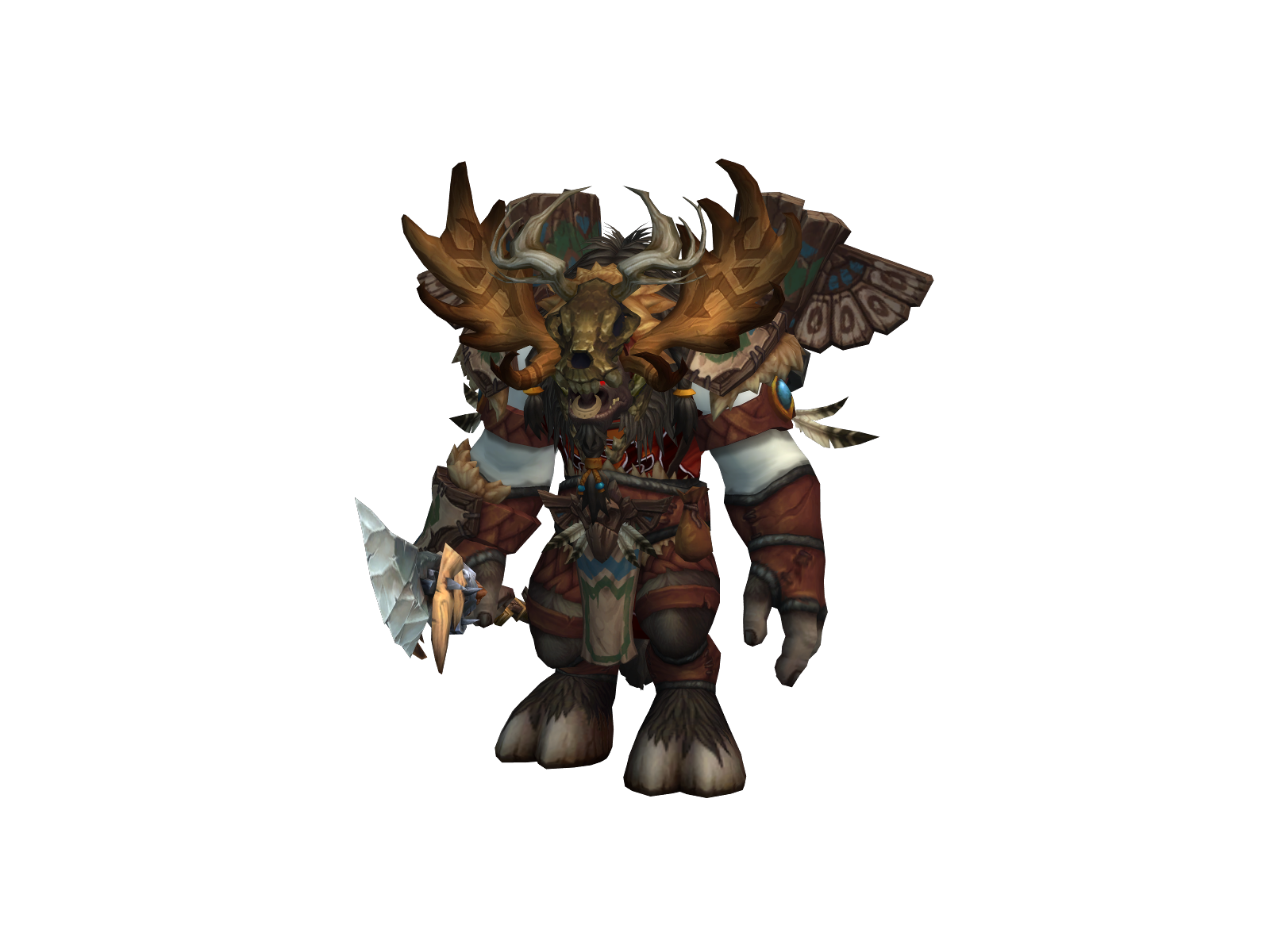 Megapints 3D character render