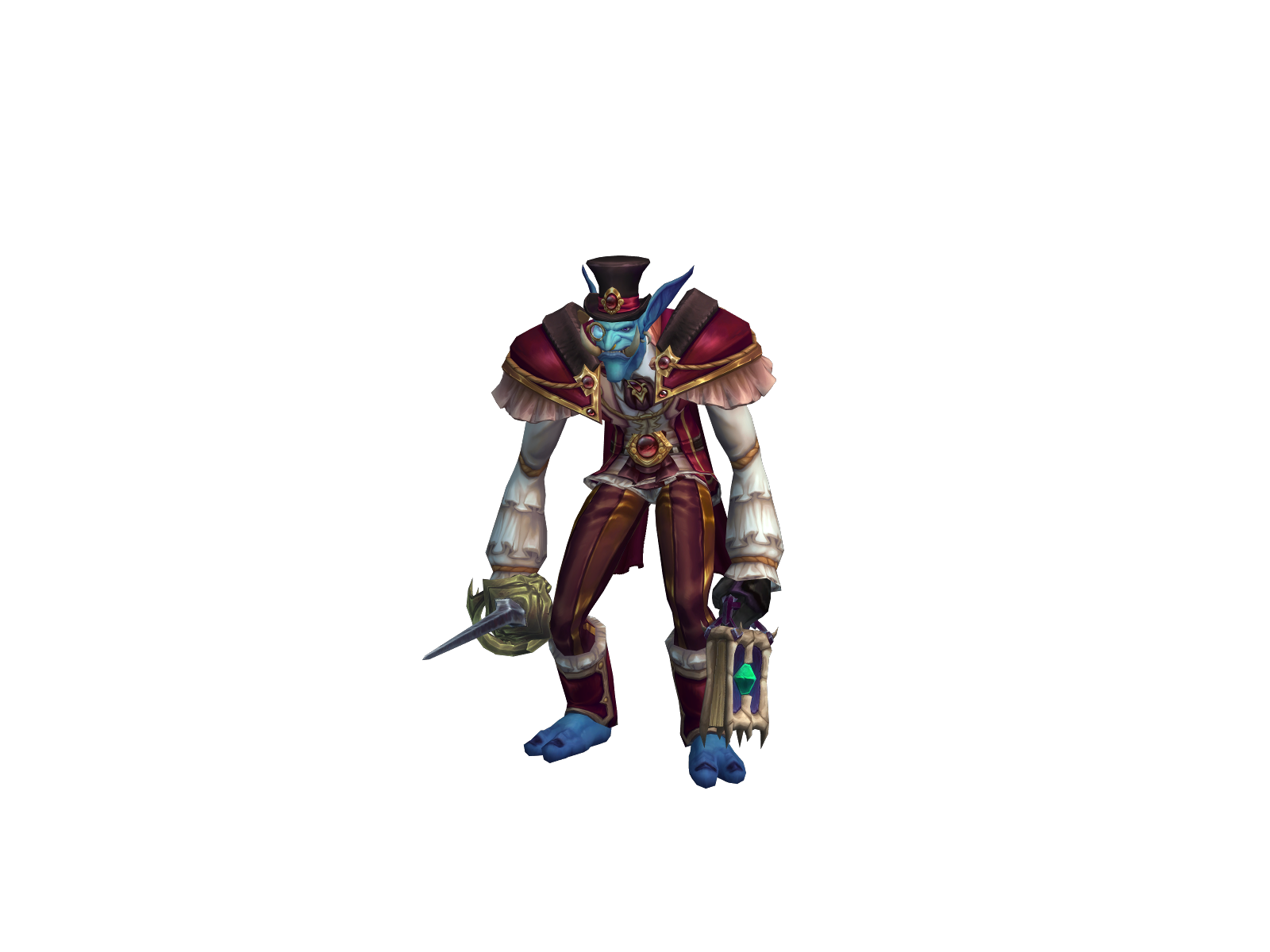 Rabbadon 3D character render
