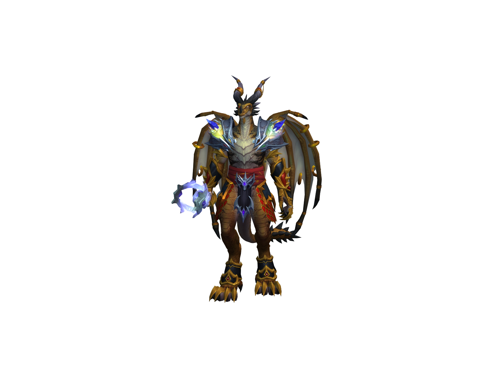 Vulkonos 3D character render