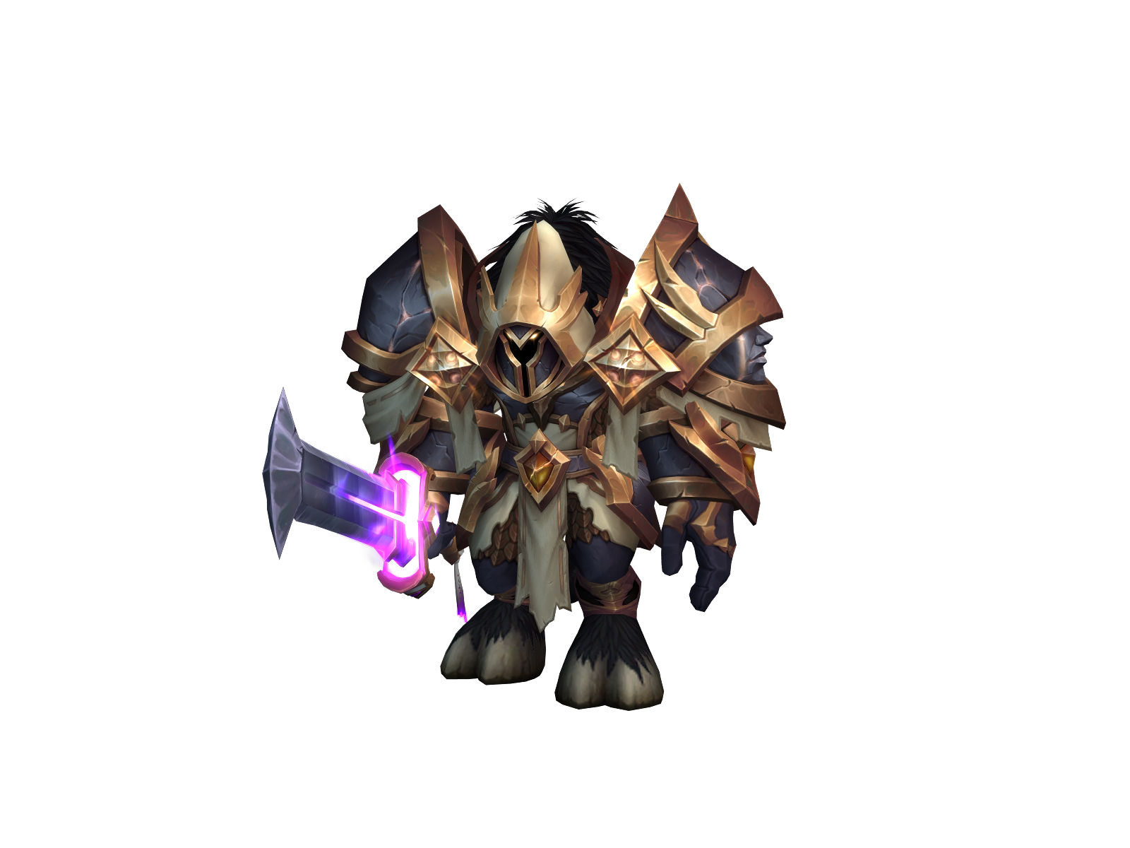Mashingun 3D character render