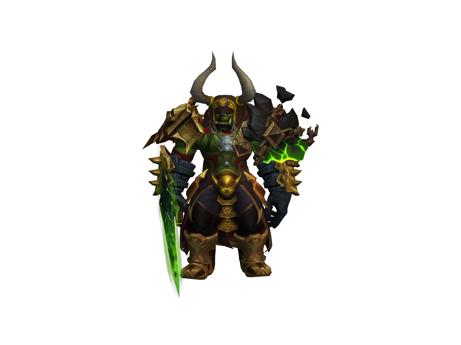 Sacraix 3D character render