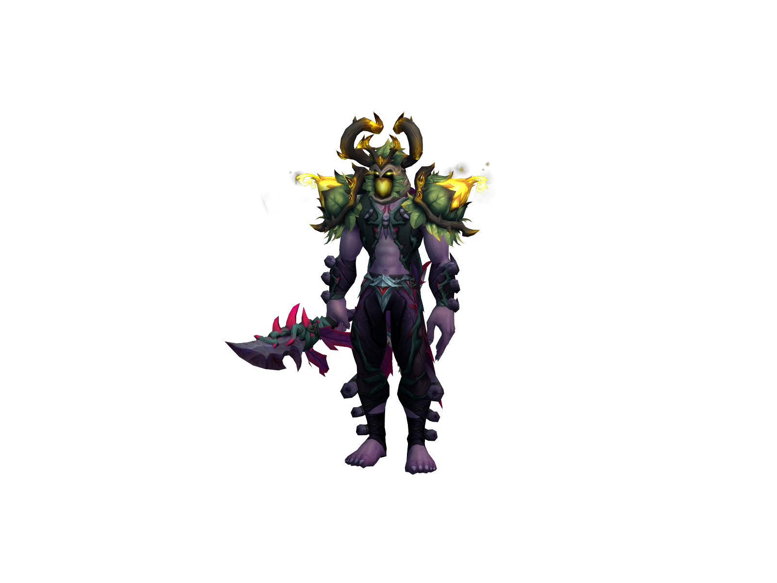 Druidmanx 3D character render
