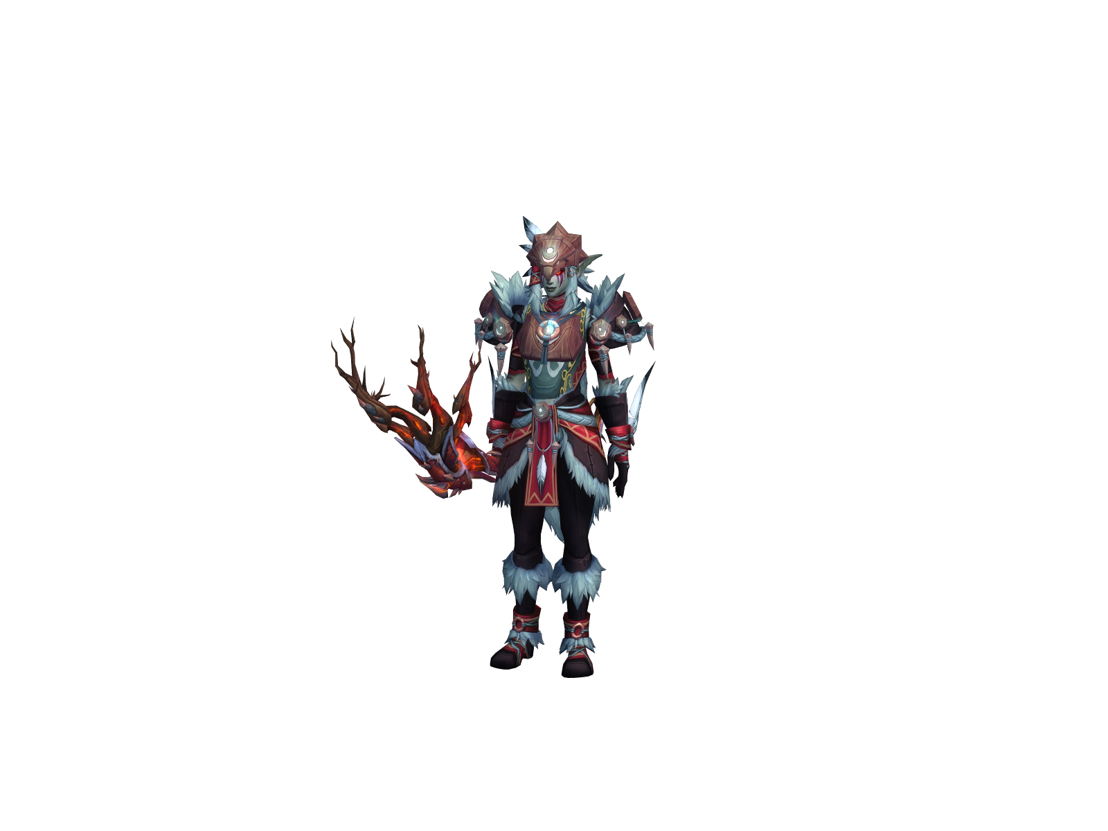 Dazshara 3D character render