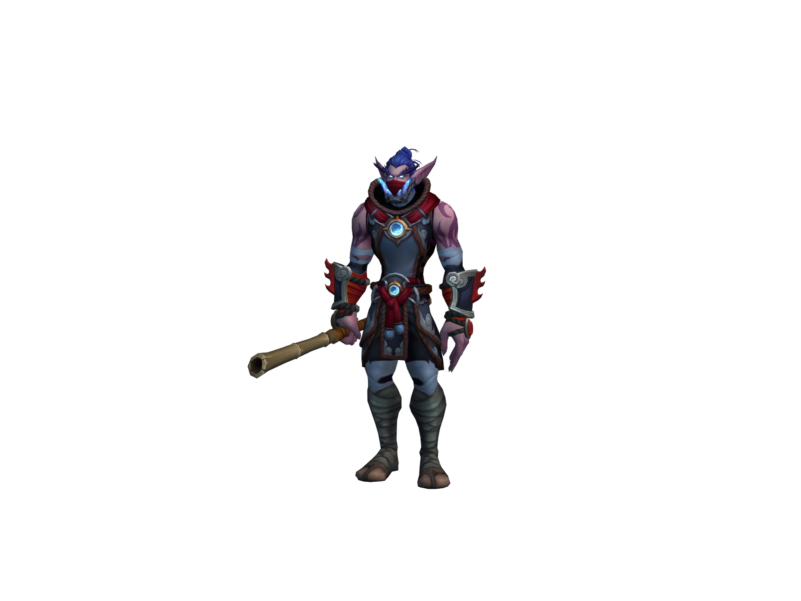 Vaego 3D character render