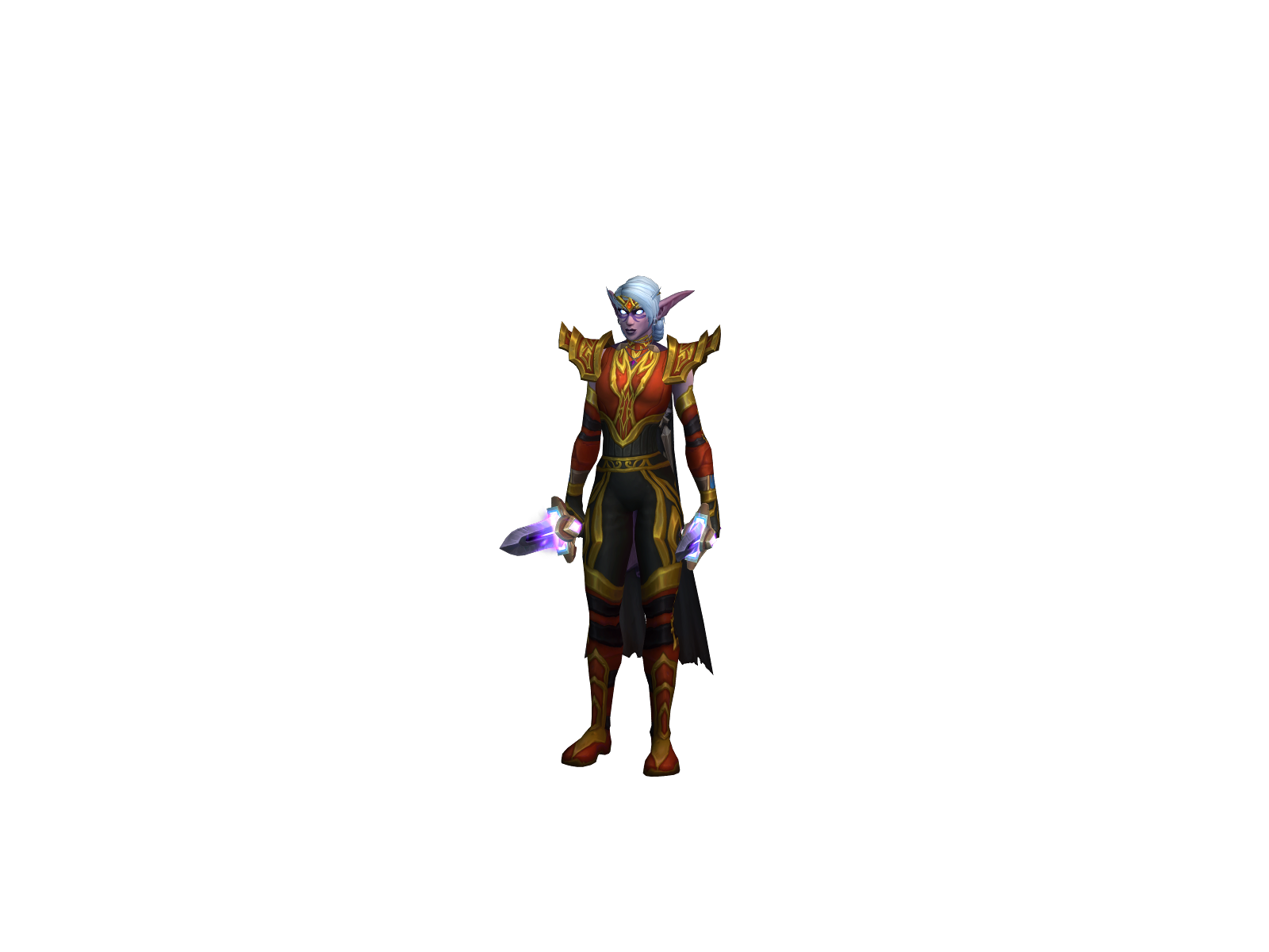 Sindralivia 3D character render