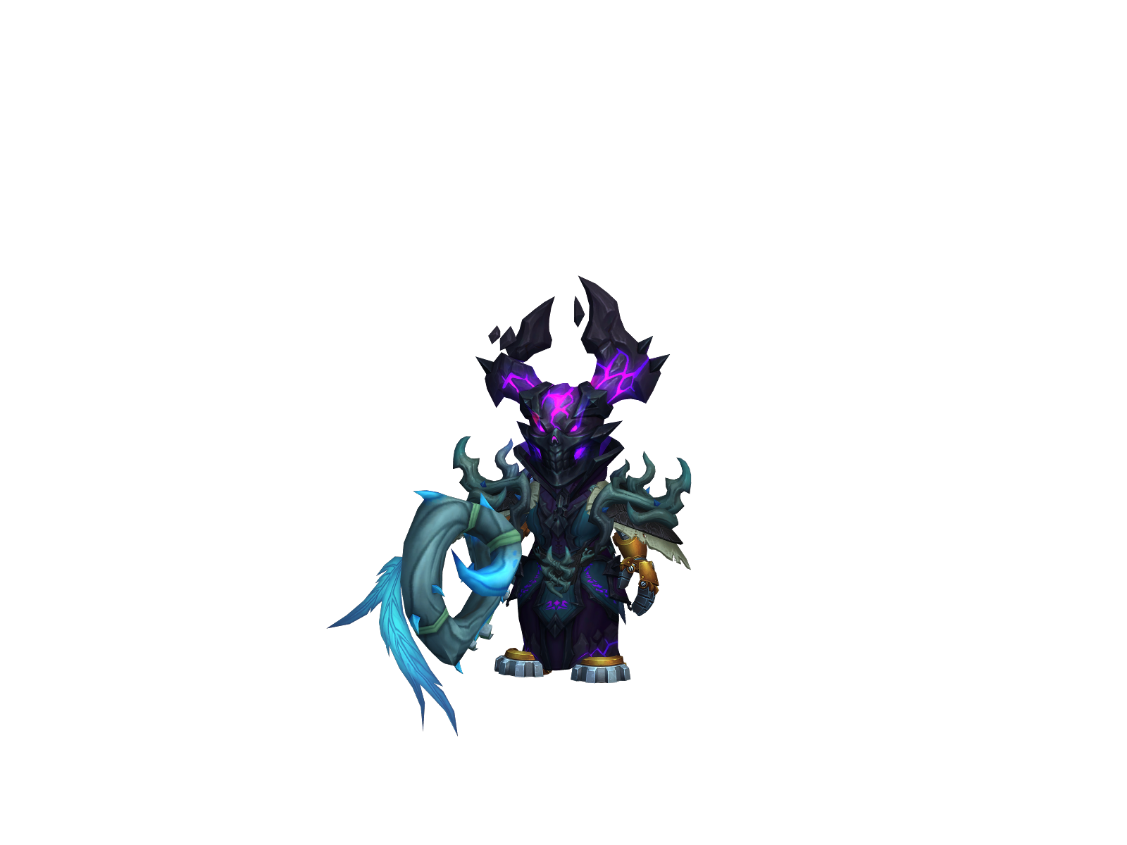 Sccwarlock 3D character render