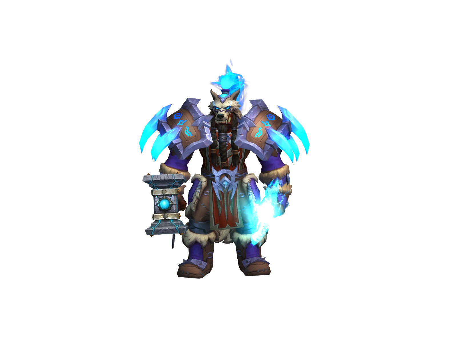 Vhok 3D character render