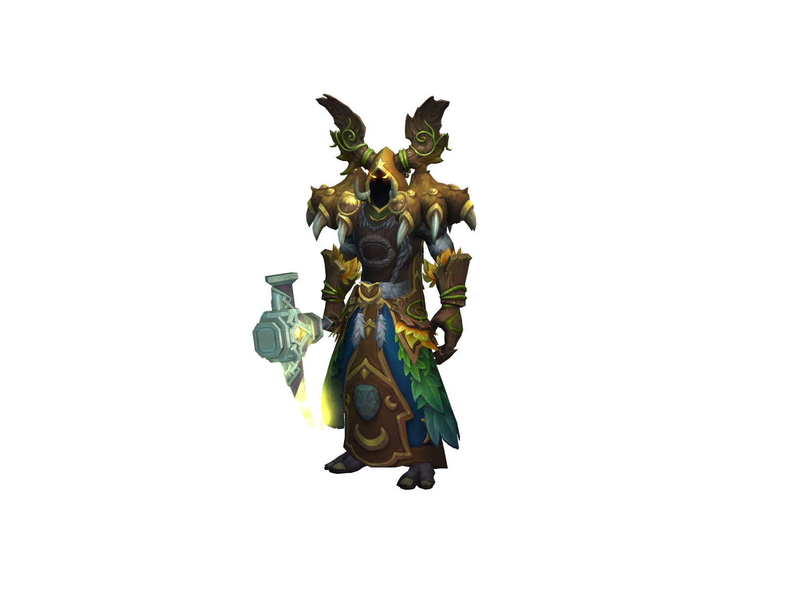 Ryepivor 3D character render
