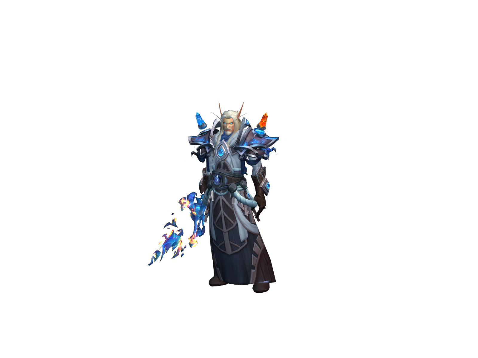 Selénaire 3D character render