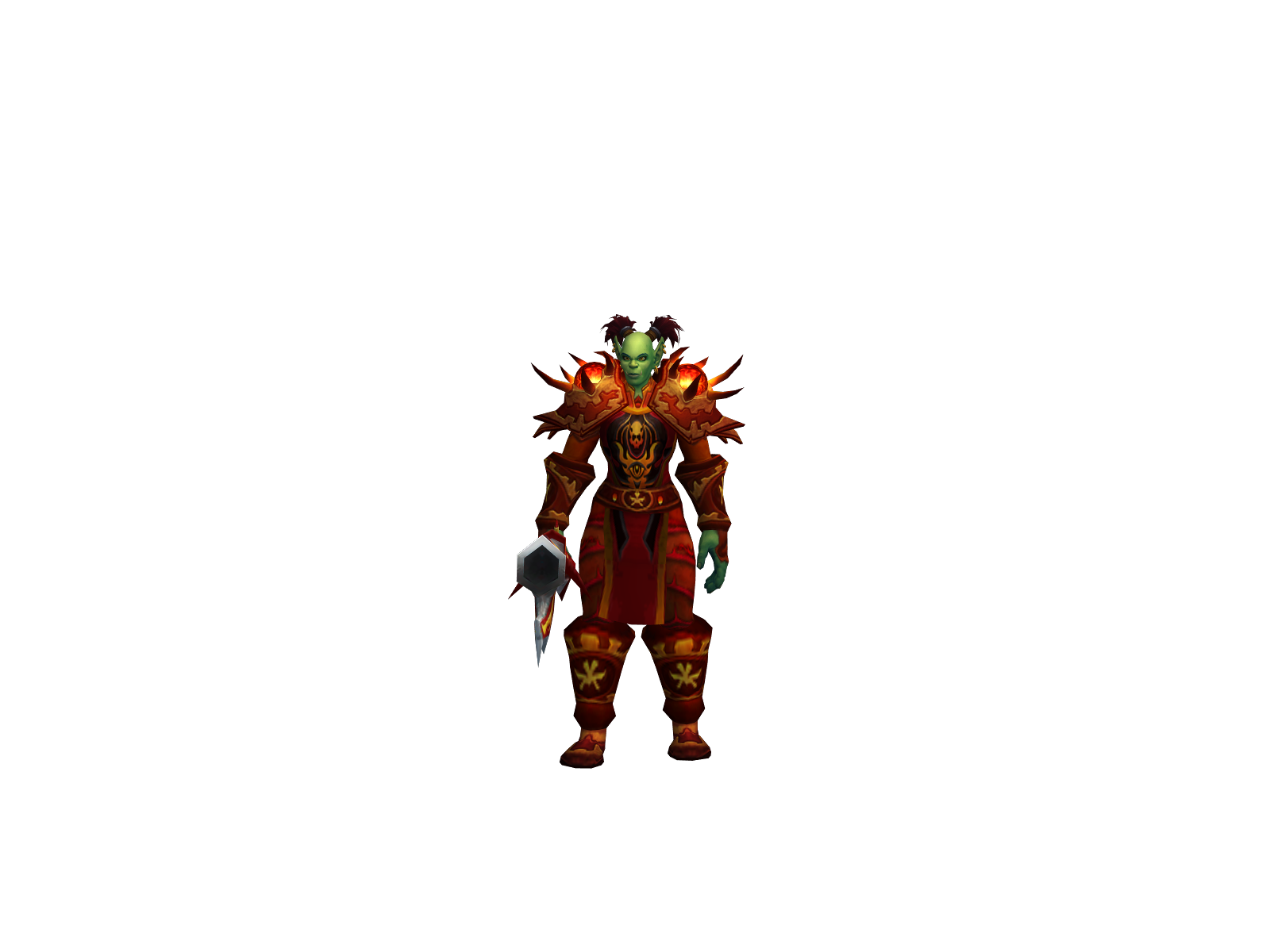 Baigy 3D character render