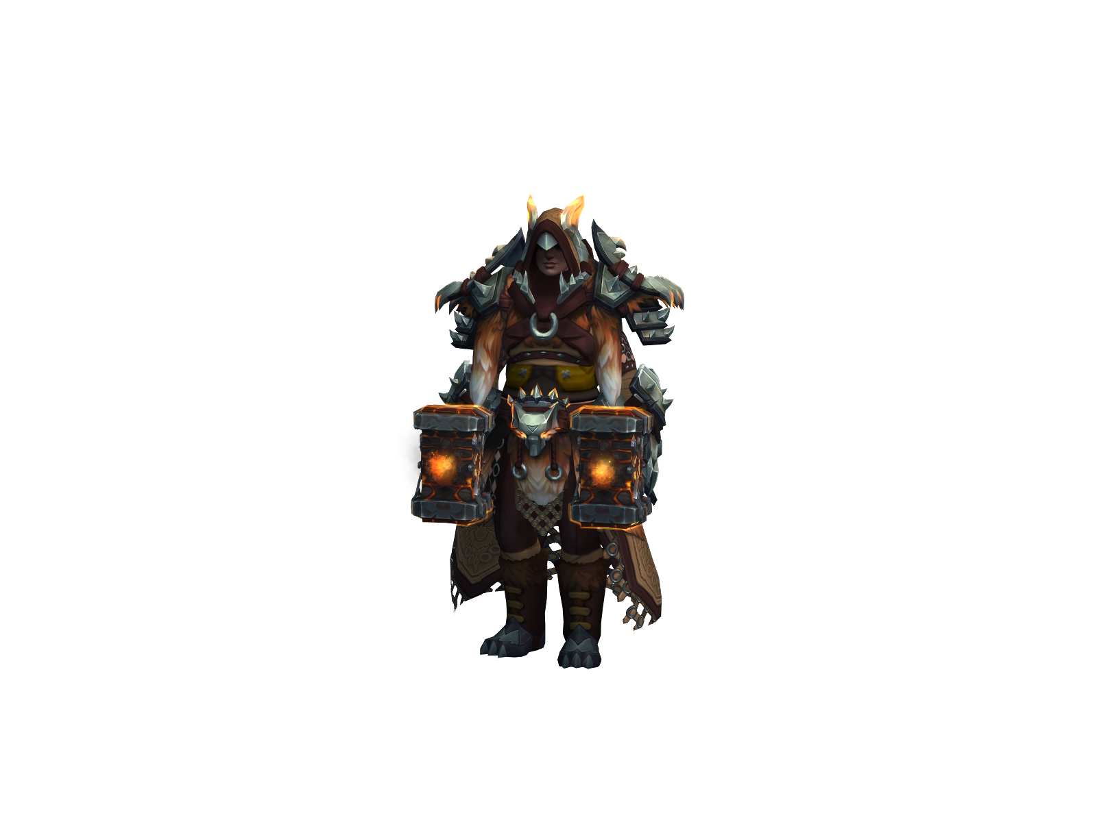 Heirity 3D character render