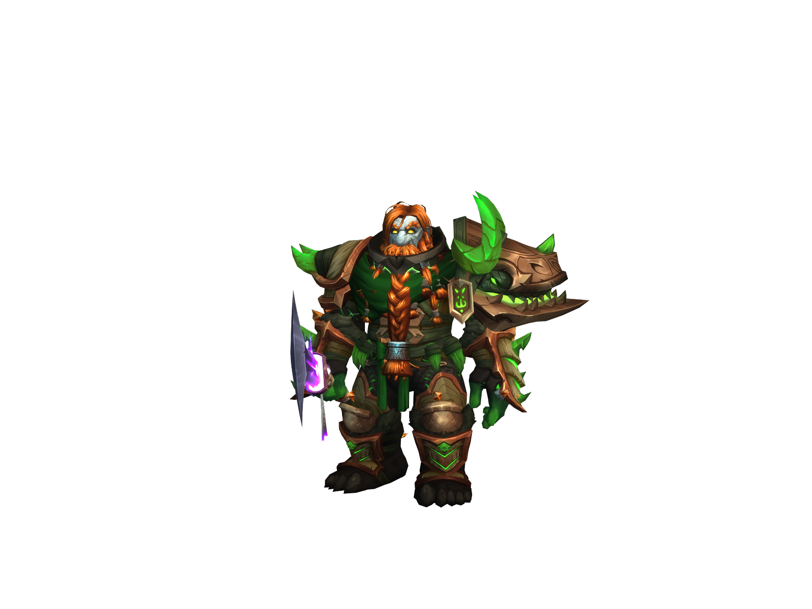 Slapyshots 3D character render