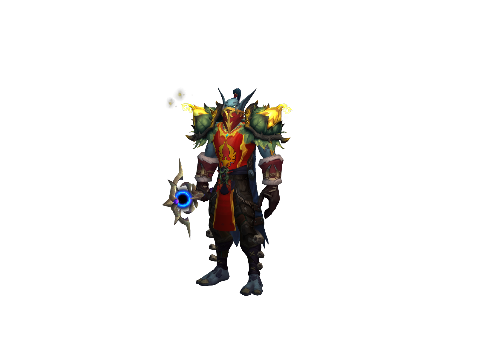 Ahncoloan 3D character render