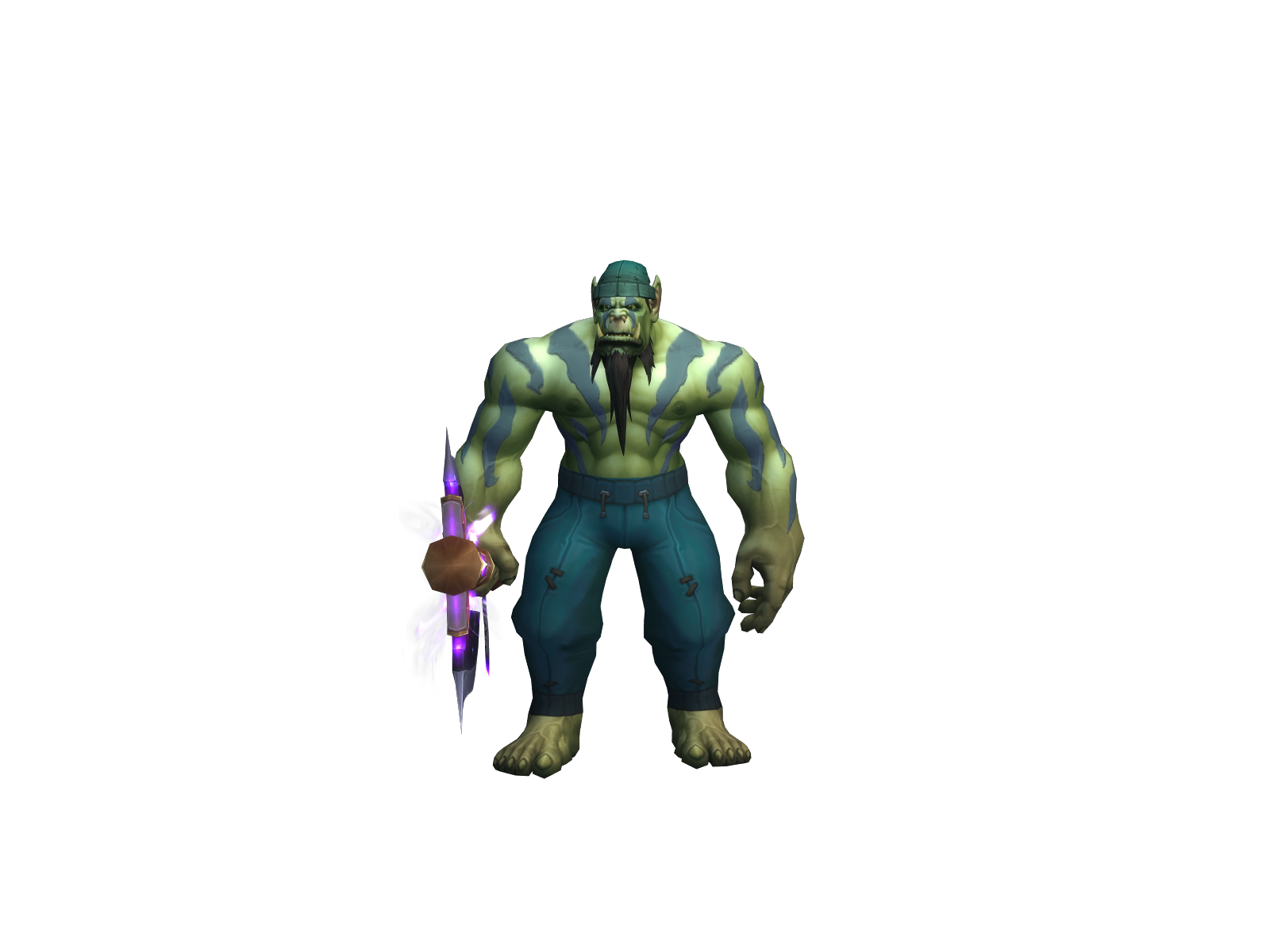 Chawnch 3D character render