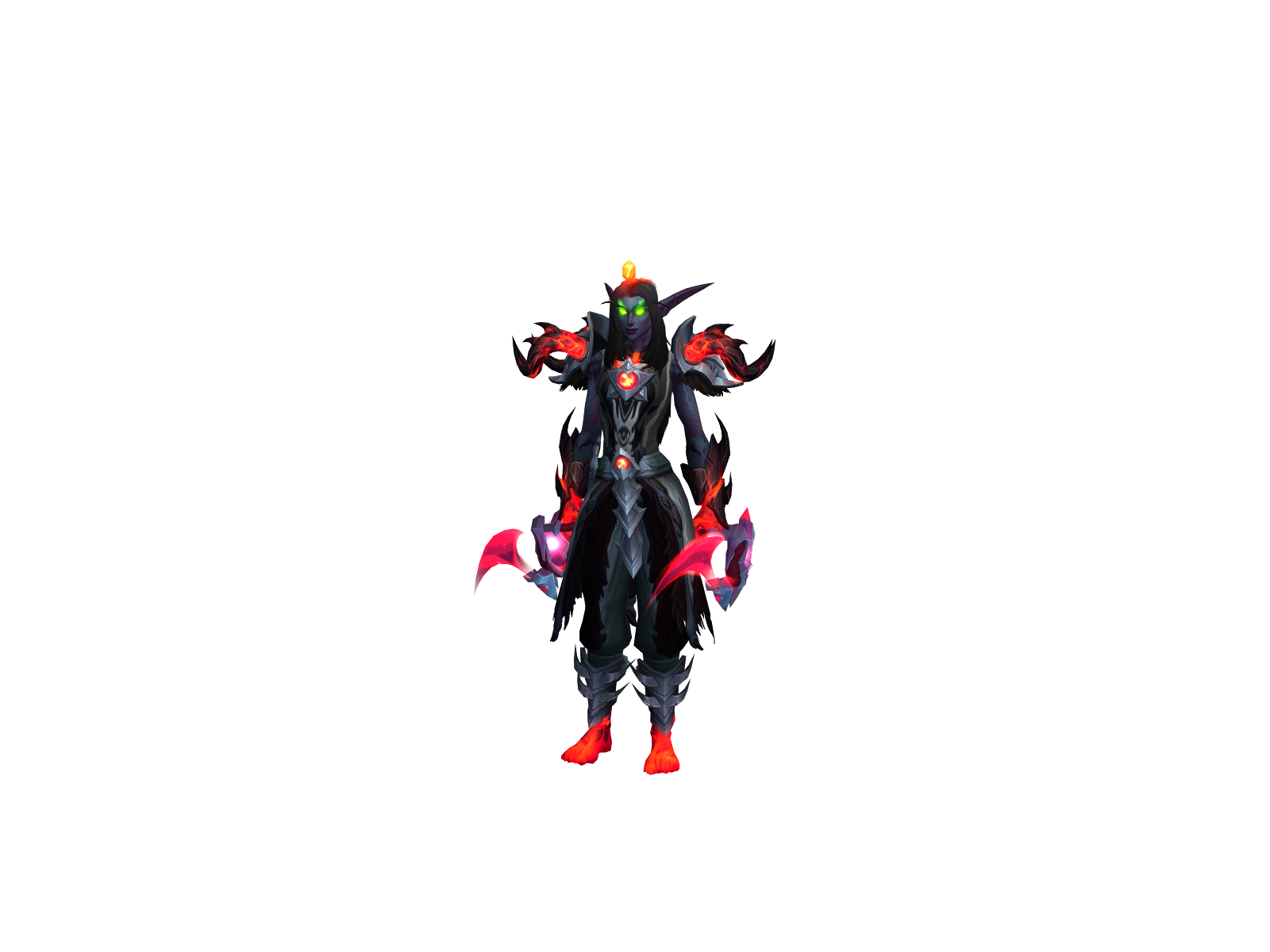 Prazedh 3D character render