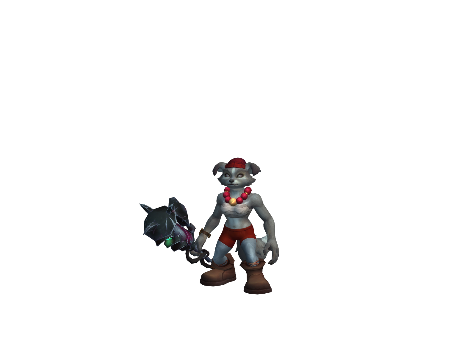 Puppyseedmuf 3D character render