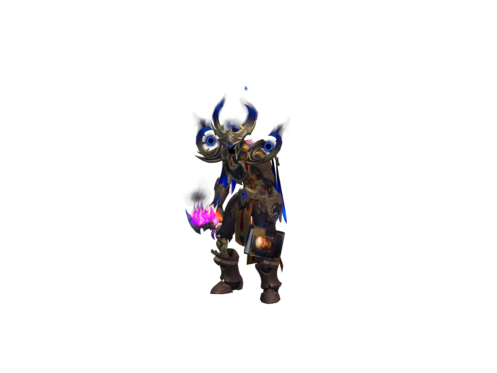 Klaxxia 3D character render
