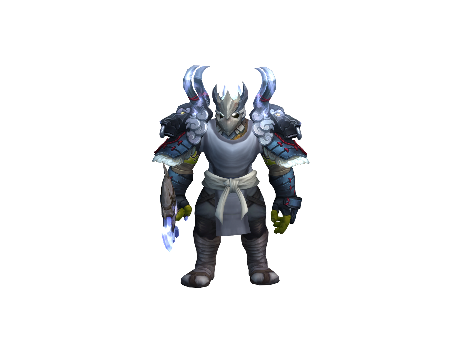 Azaghtarg 3D character render