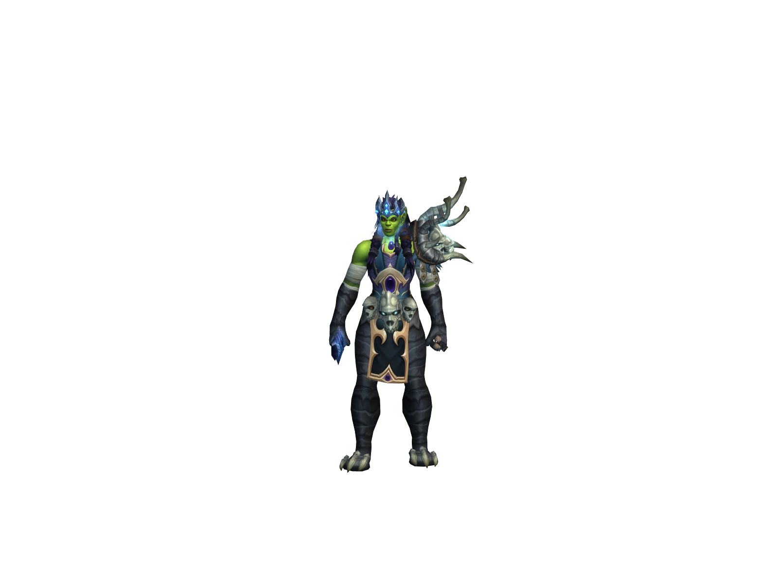 Hadokoaa 3D character render