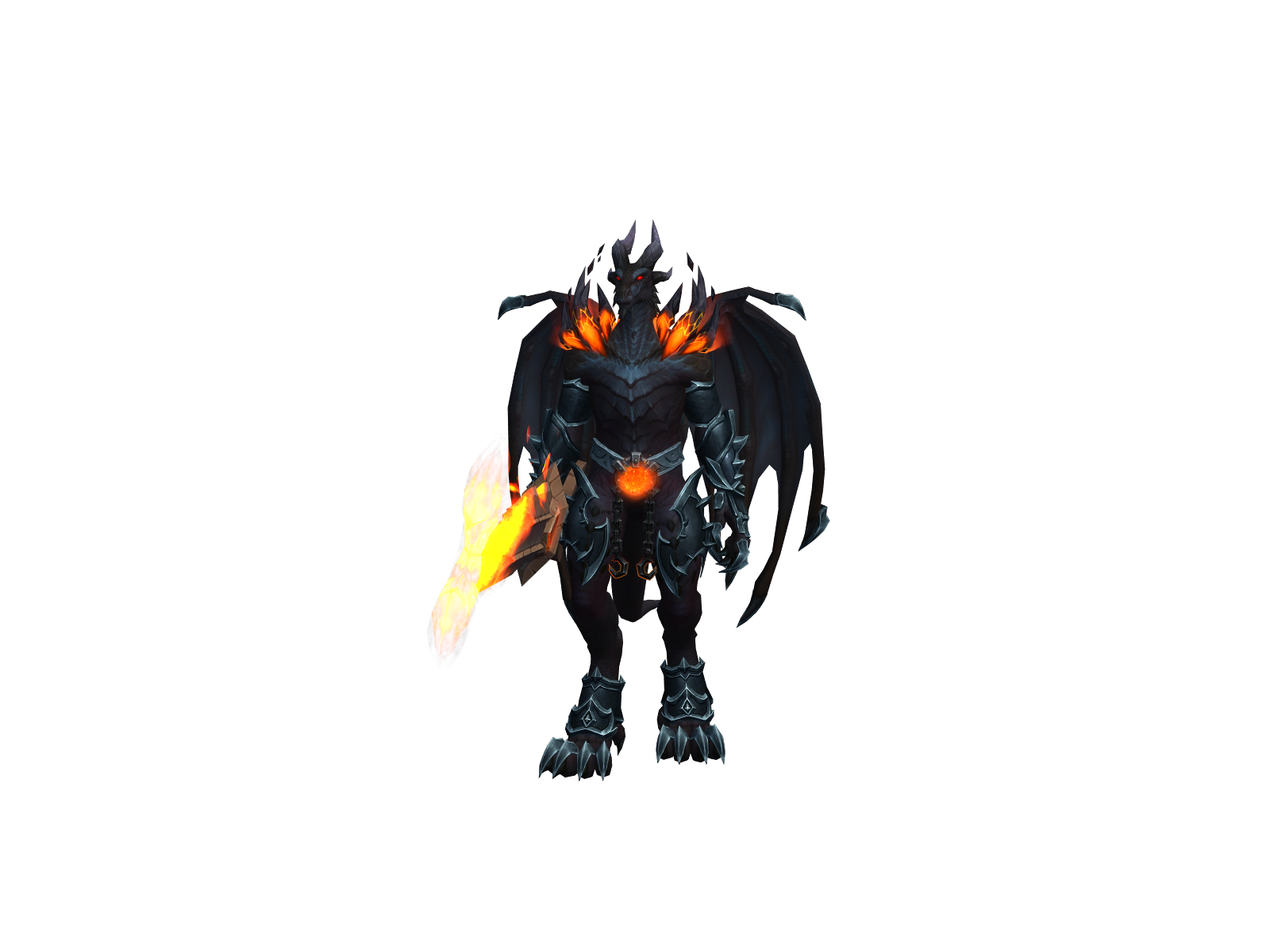 Neion 3D character render