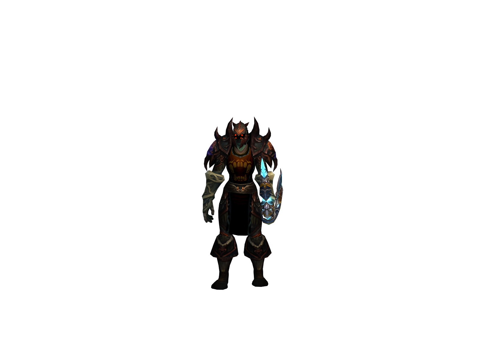 Ânhur 3D character render