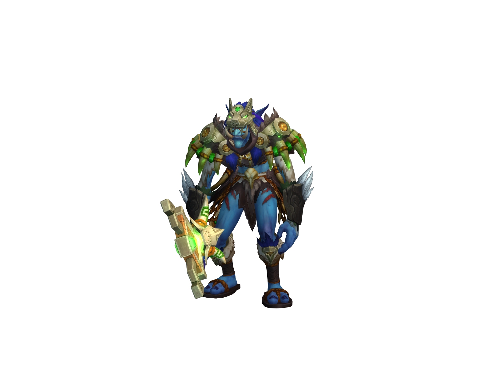 Ggleebri 3D character render