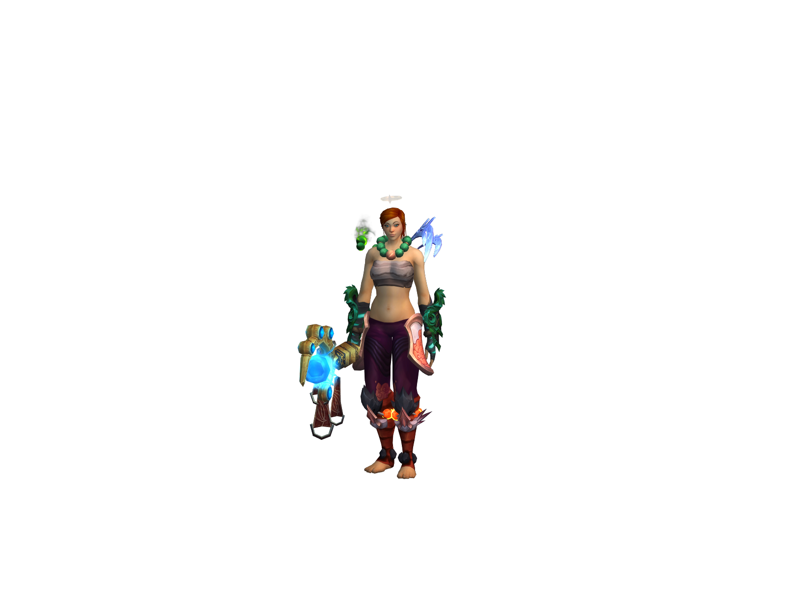 Zeroschakra 3D character render