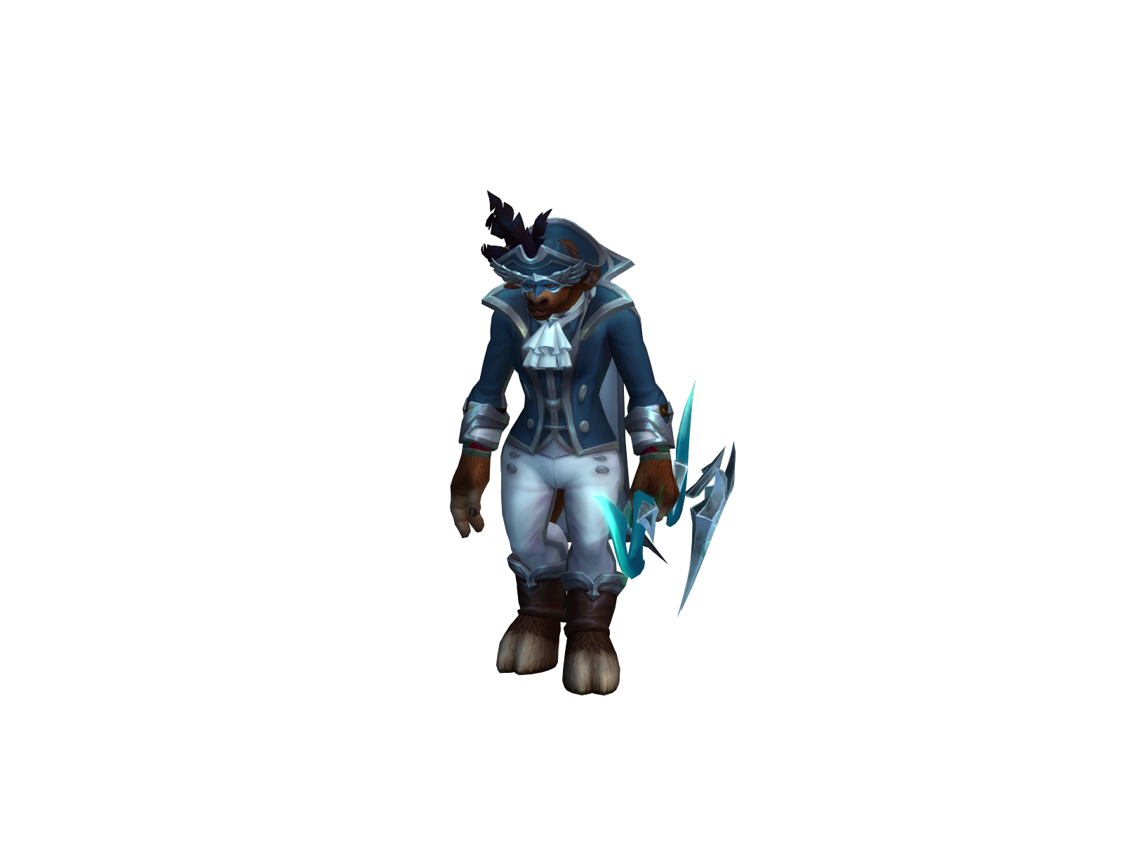 Throats 3D character render