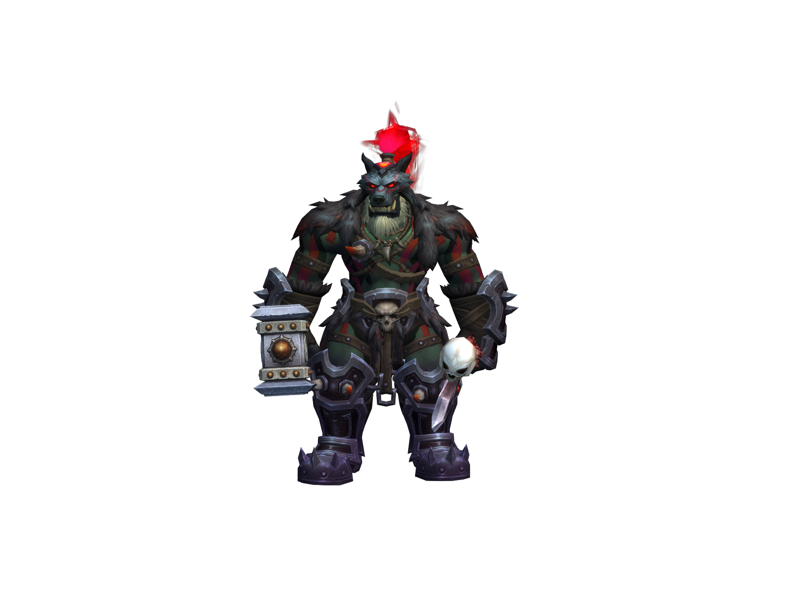 Shamcannon 3D character render