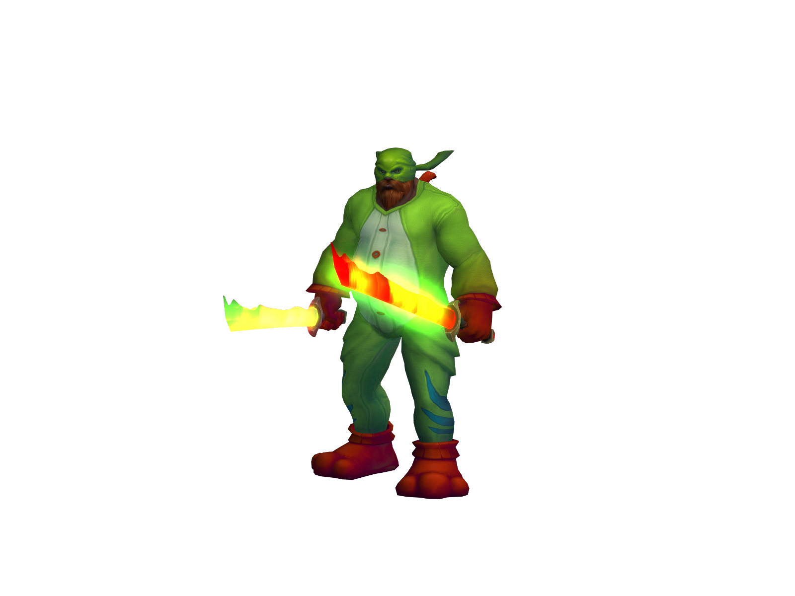 Sappyfeet 3D character render
