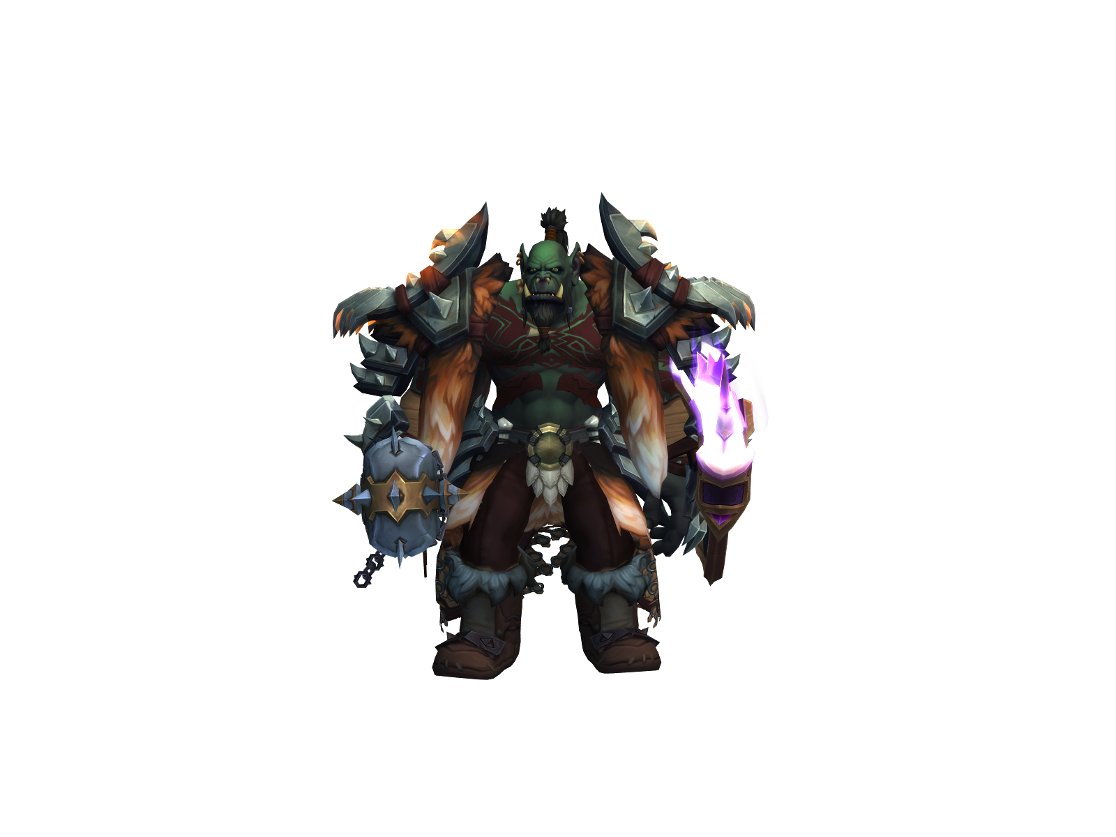 Møldøva 3D character render