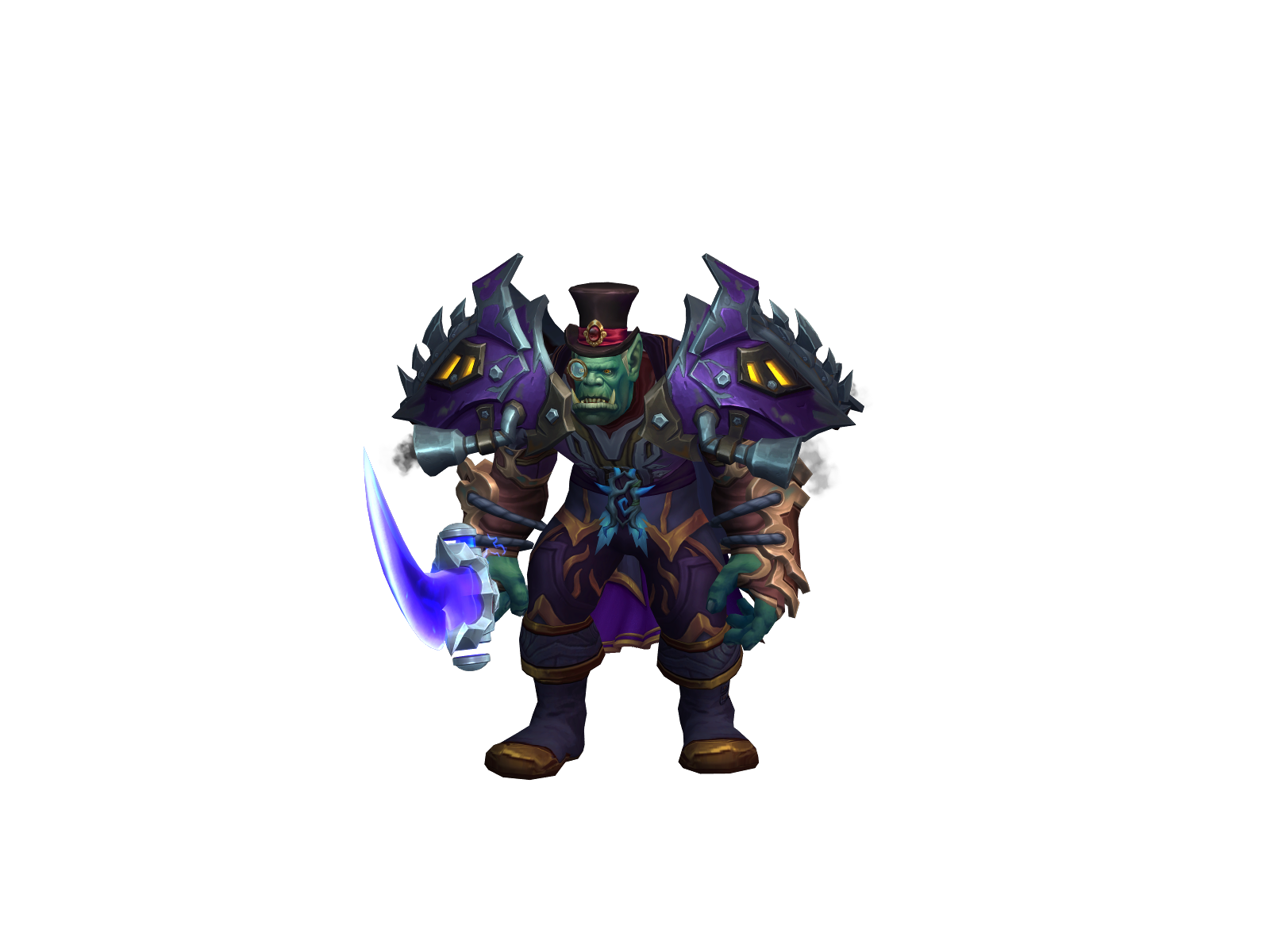 Stronggboy 3D character render