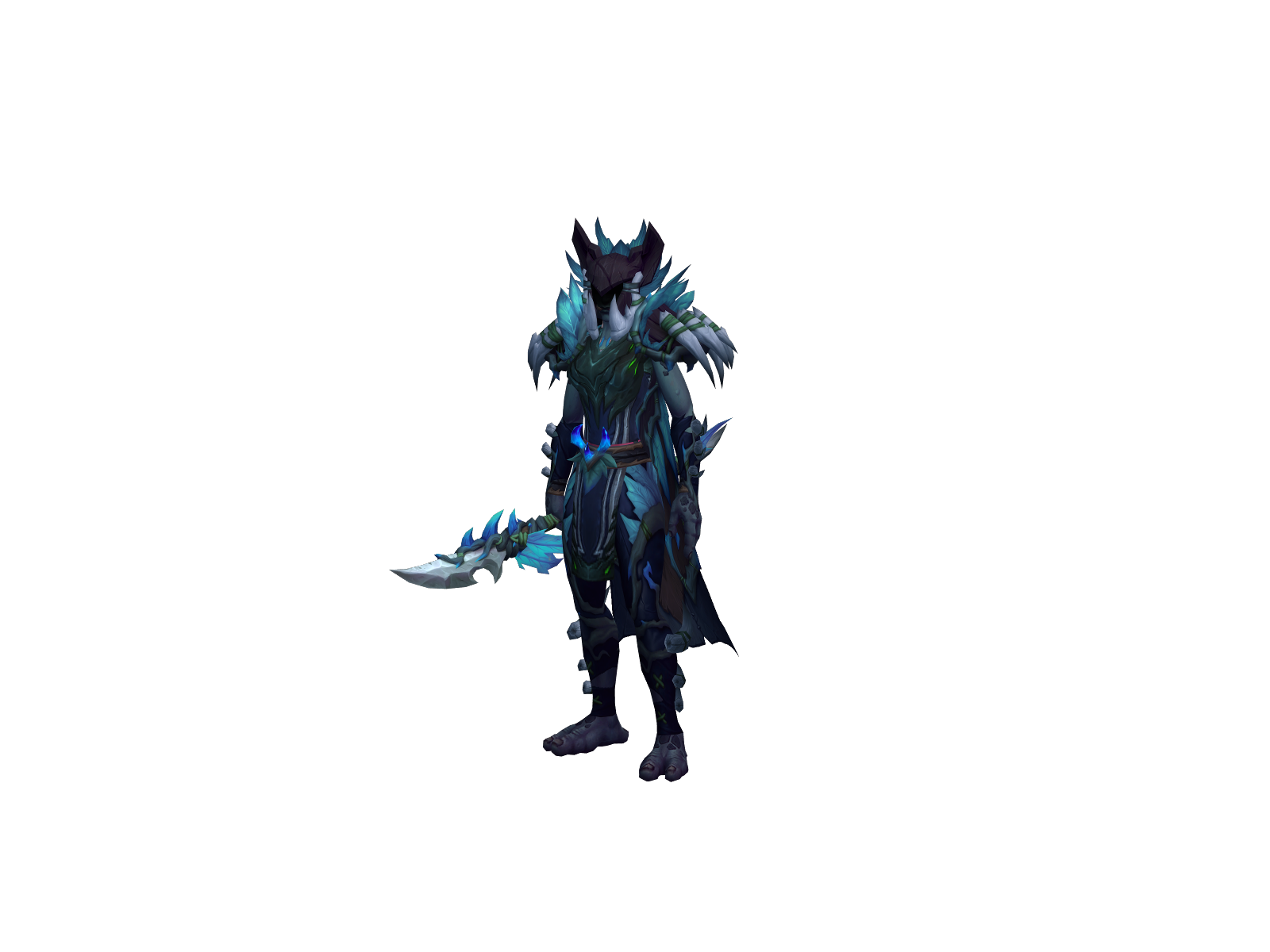 Smirms 3D character render