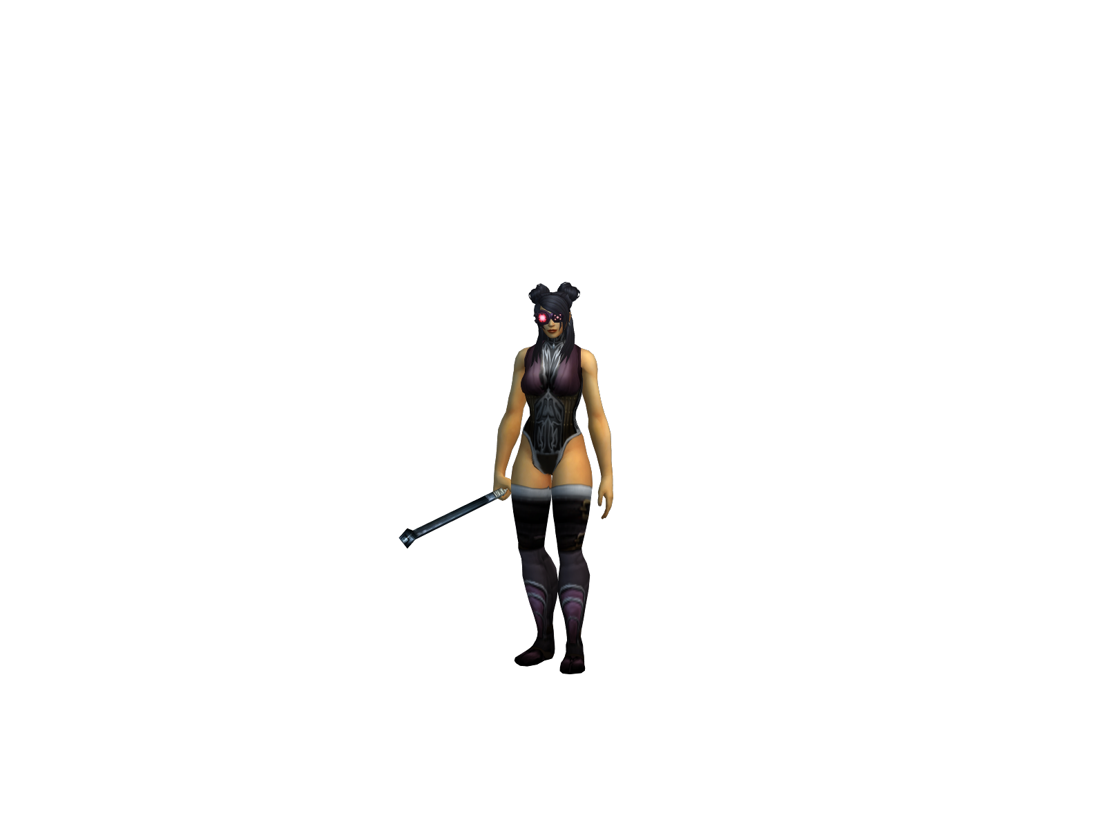 Dampener 3D character render