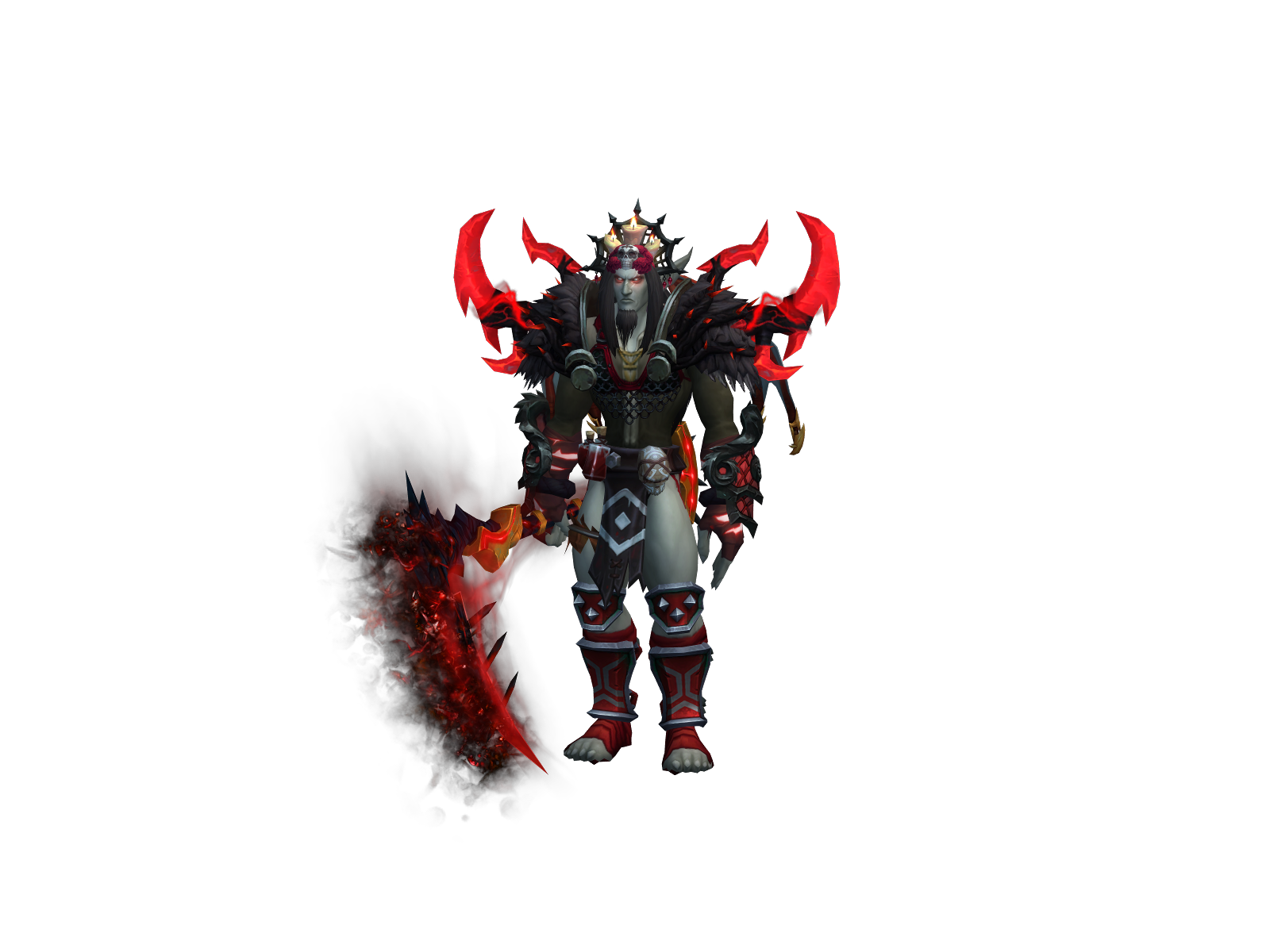 Oniken 3D character render