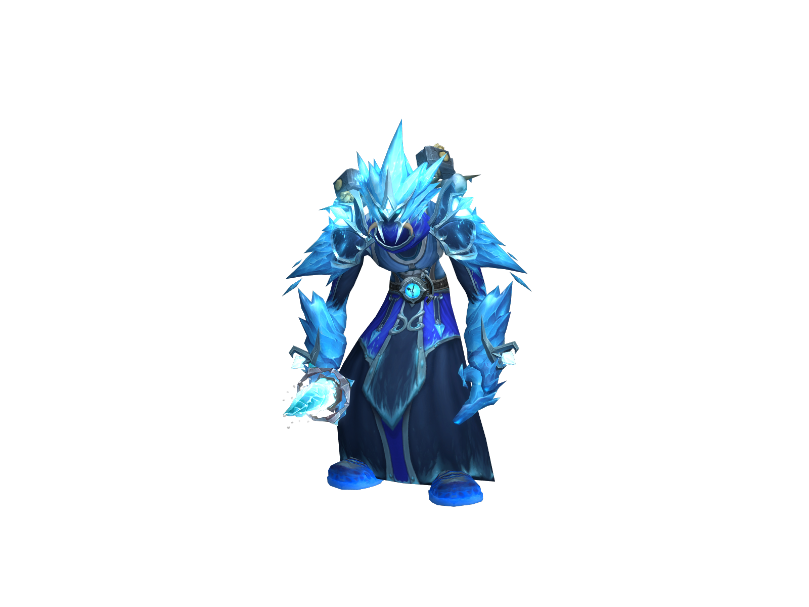 Macfrostly 3D character render
