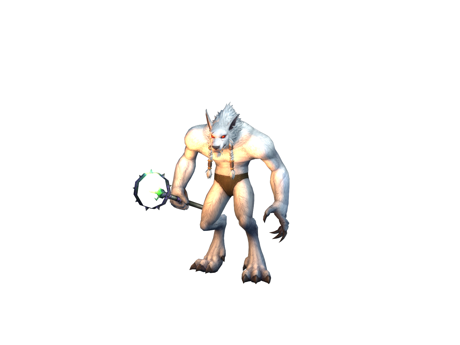 Albinoo 3D character render