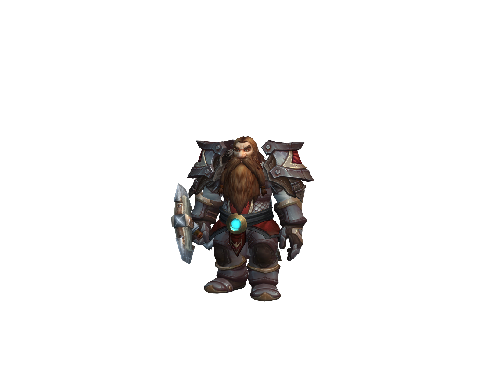 Dinnaeken 3D character render